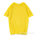 T-shirt casual Unisex Plain 100% cotone manica corta T-shirt da uomo T-shirt da uomo